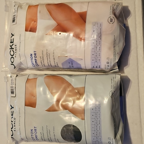 2 Packages Women's Jockey Elance 3-pack Panty Set Sz 11/4XL - Picture 2 of 3